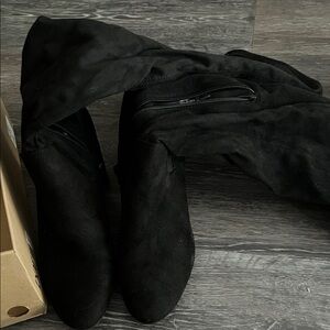 Bar III Women's Over the Knee Boots - Black